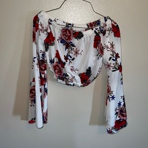 SHEIN off the shoulder top